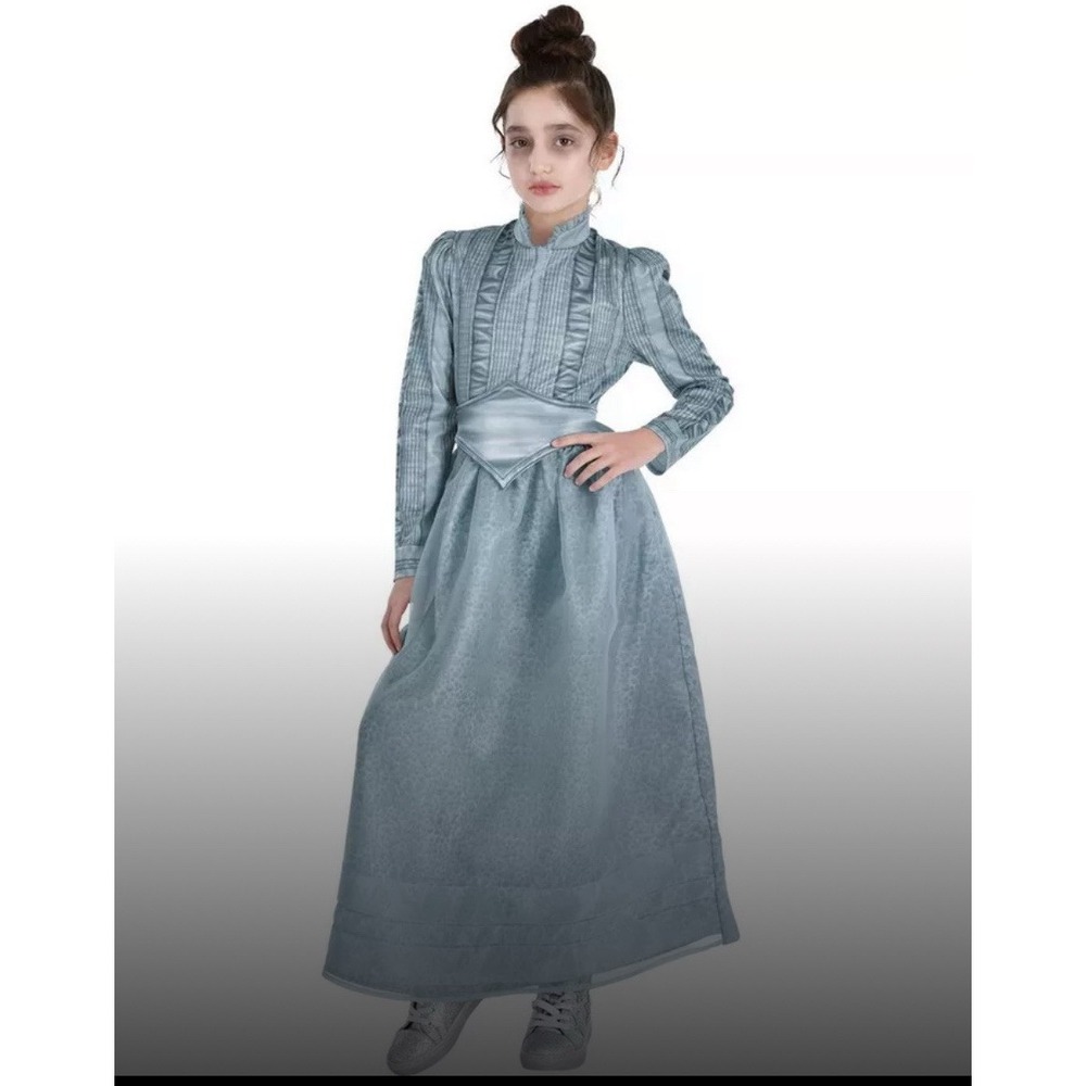 Astrid Costume Beetlejuice Beetlejuice Child‎ Medium Size 8-10 Dress W Att Belt